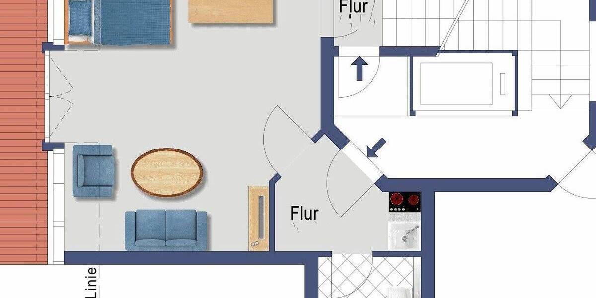 Etagenwohnung Düsseldorf Düsseltal - 3 Zimmer, 135 m&sup2;, 898.000&euro; | Angebot:26170743