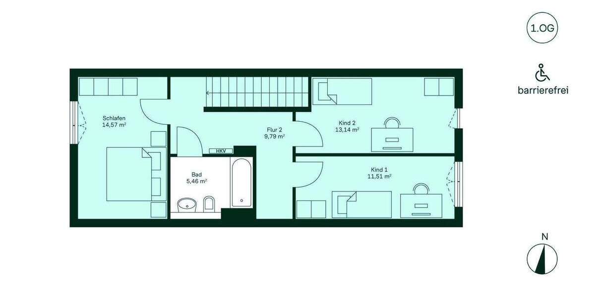 Etagenwohnung Düsseldorf Benrath - 4 Zimmer, 105 m&sup2;, 629.900&euro; | Angebot:25938908