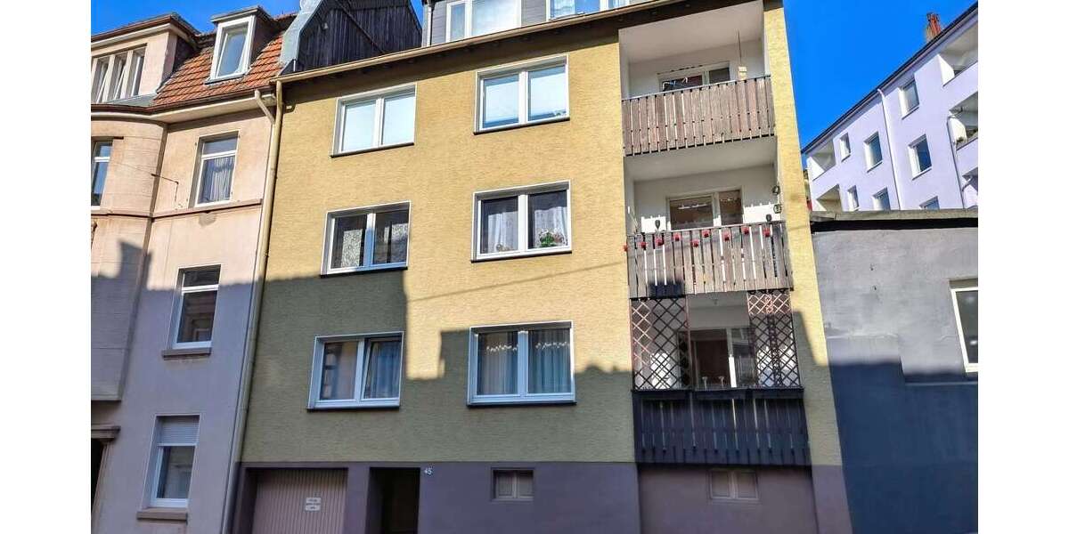 Etagenwohnung Wuppertal Unterbarmen - 3 Zimmer, 64 m&sup2;, 155.000&euro; | Angebot:26292523