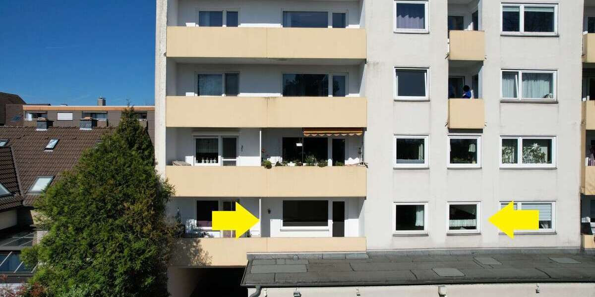 Etagenwohnung Mülheim an der Ruhr - 2 Zimmer, 60 m&sup2;, 89.000&euro; | Angebot:26128437