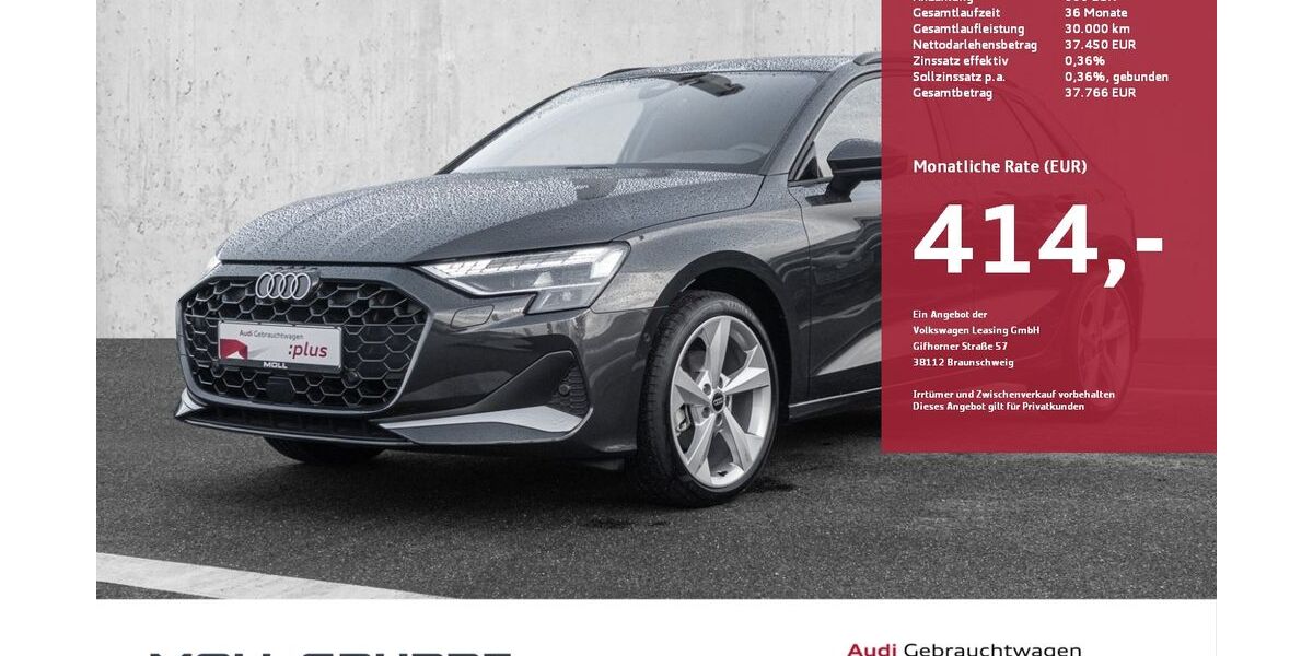 Audi A3 8.590 km 36.440 &euro; Düsseldorf 40474