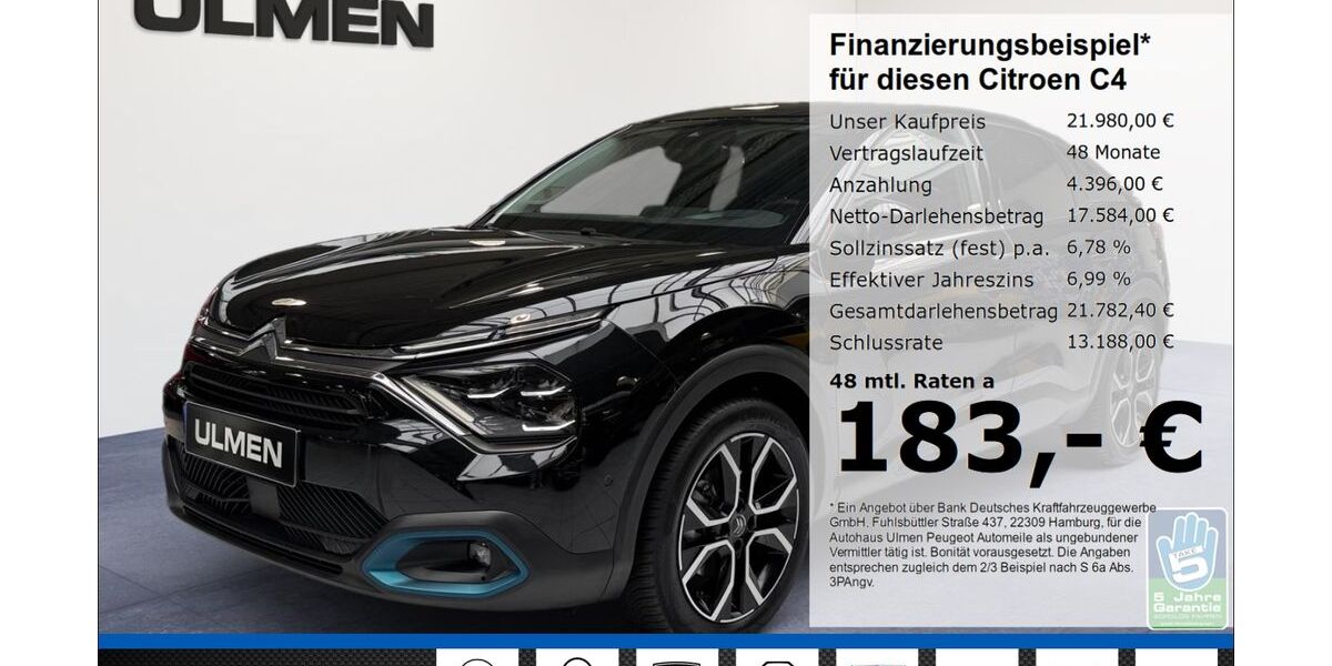 Citroen C4 33.971 km 21.980 &euro; Düsseldorf 40233