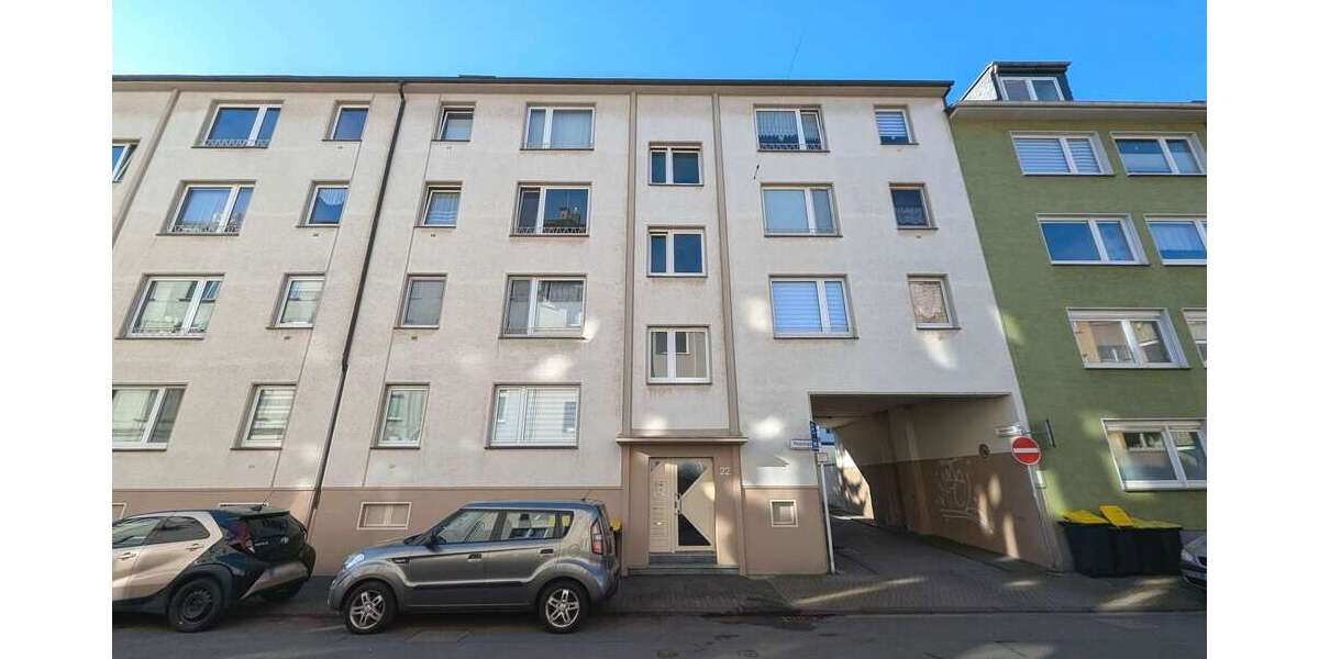 Etagenwohnung Wuppertal Gemarkung Barmen - 3 Zimmer, 67 m&sup2;, 109.000&euro; | Angebot:26320931