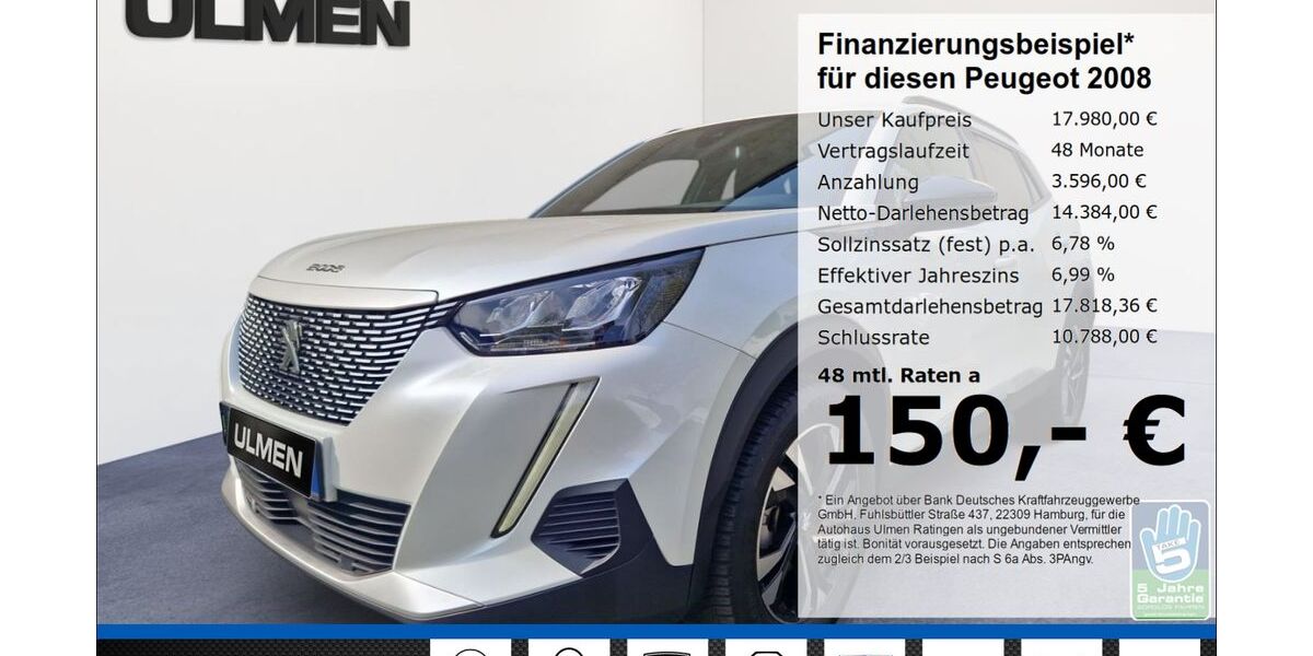 Peugeot 2008 32.040 km 17.980 &euro; Ratingen 40880