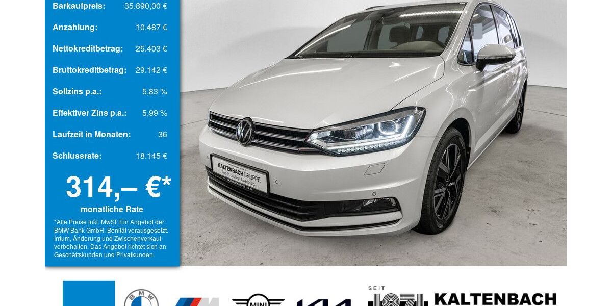 VW Touran 19.273 km 35.590 &euro; Bergisch Gladbach 51469