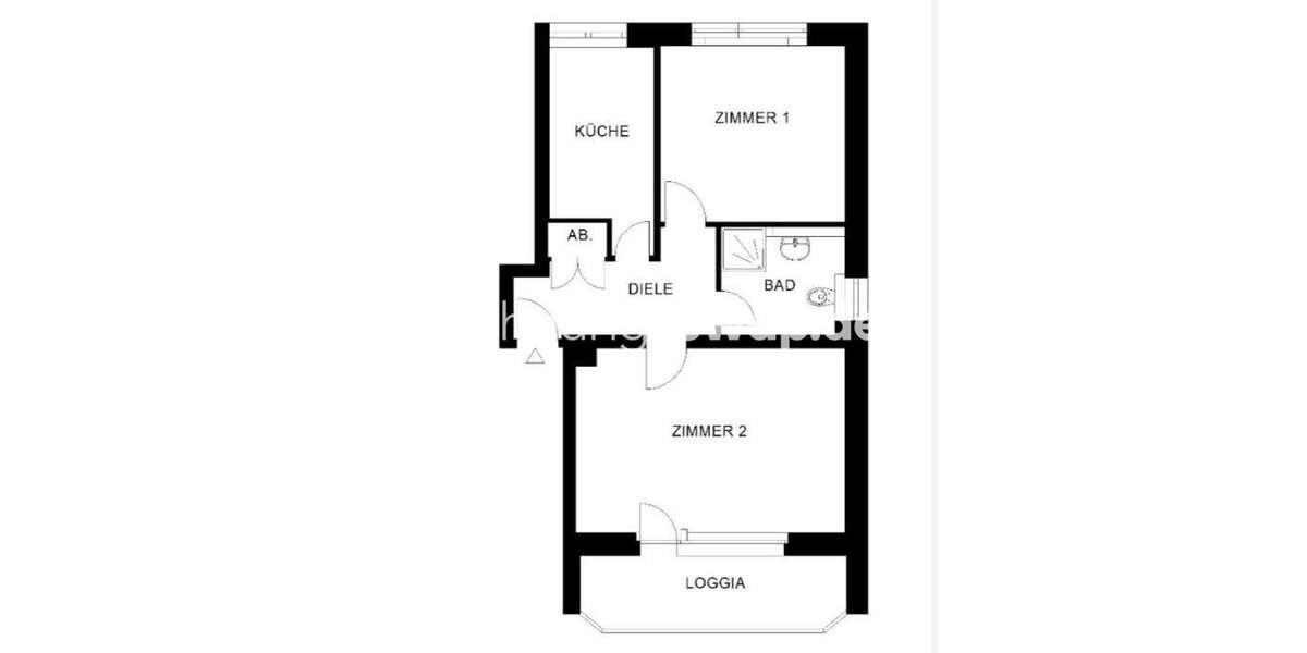Etagenwohnung Mettmann - 2 Zimmer, 57 m&sup2;, 516&euro; | Angebot:26133906