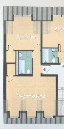 Etagenwohnung Düsseldorf Altstadt - 2 Zimmer, 47 m&sup2;, 1.000&euro; | Angebot:26107066