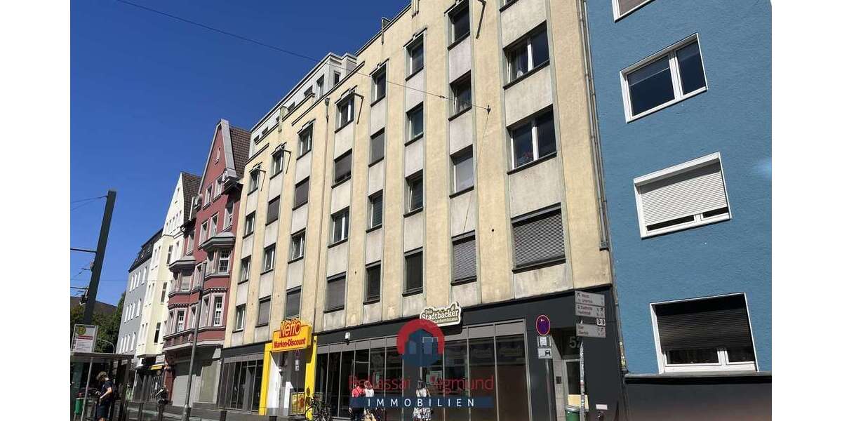 Etagenwohnung Düsseldorf Bilk - 2 Zimmer, 66 m&sup2;, 990&euro; | Angebot:26840092