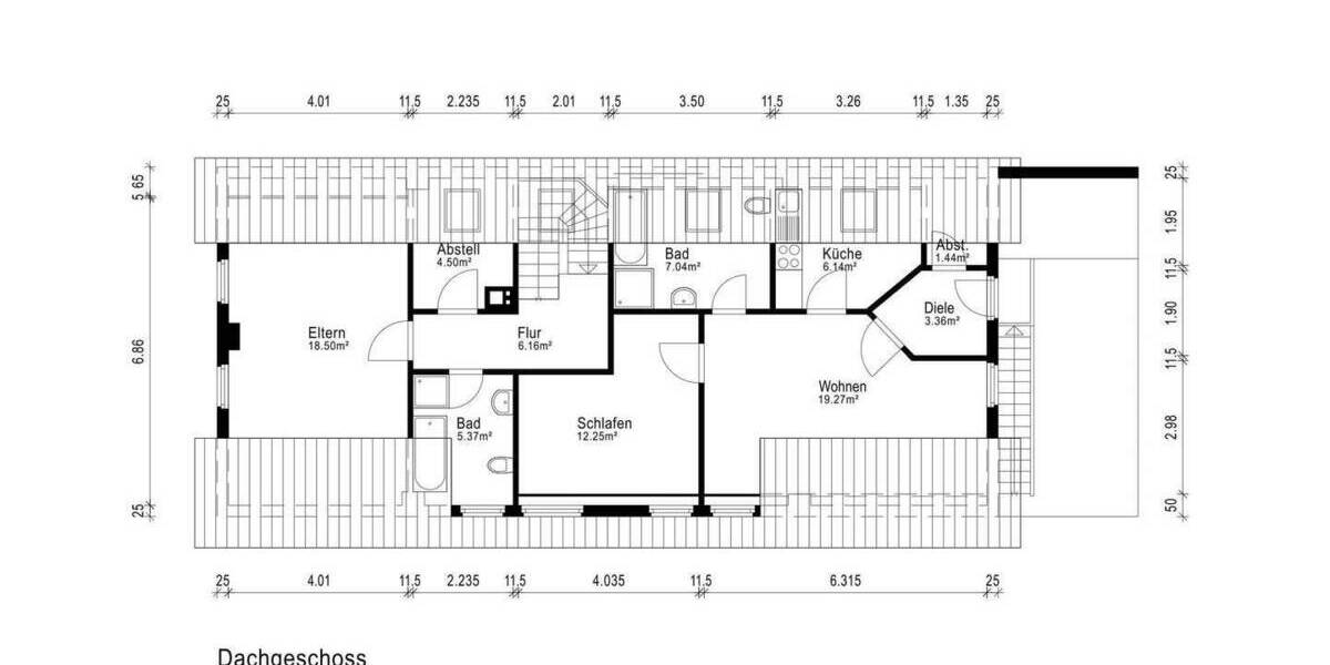 Mehrfamilienhaus, Wohnhaus Leverkusen Quettingen - 6 Zimmer, 191 m&sup2;, 599.000&euro; | Angebot:25844867
