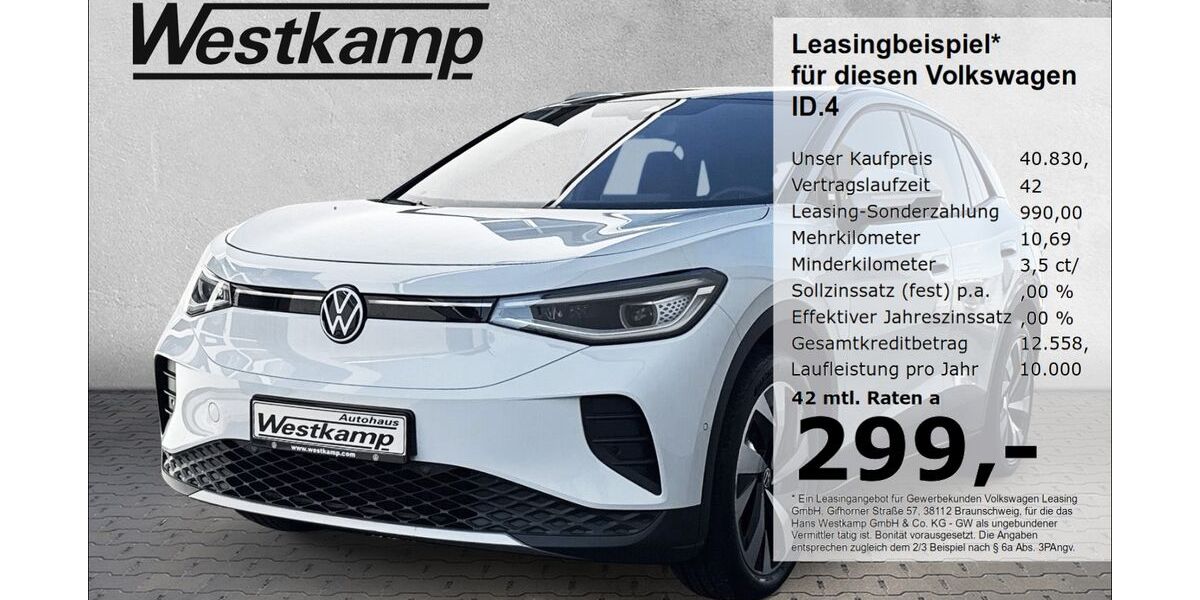 VW ID.4 19.800 km 40.830 &euro; Frechen 50226